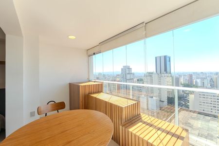 Sacada de kitnet/studio para alugar com 1 quarto, 35m² em Consolação, São Paulo