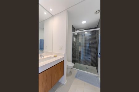 Studio para alugar com 35m², 1 quarto e 1 vaga Studio para alugar com 35m², 1 quarto e 1 vagaBanheiro