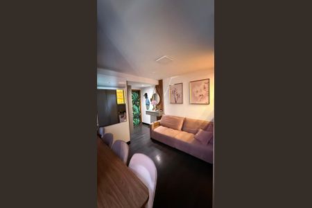 Sala de apartamento à venda com 2 quartos, 47m² em Centro, Curitiba