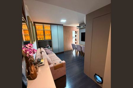 Sala de apartamento à venda com 2 quartos, 47m² em Centro, Curitiba