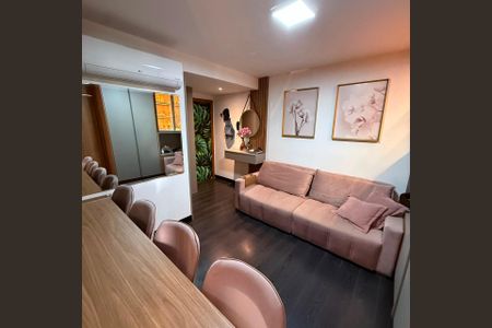 Sala de apartamento à venda com 2 quartos, 47m² em Centro, Curitiba