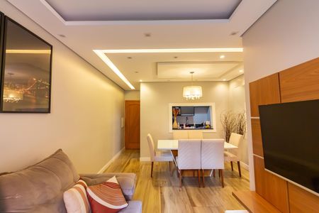 Sala  de apartamento à venda com 3 quartos, 72m² em Piratininga, Osasco