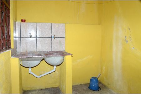 Área de Serviço de casa para alugar com 1 quarto, 46m² em Maria Goretti, Belo Horizonte