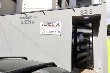 Fachada + Placa de apartamento para alugar com 2 quartos, 39m² em Vila Sao Nicolau, São Paulo