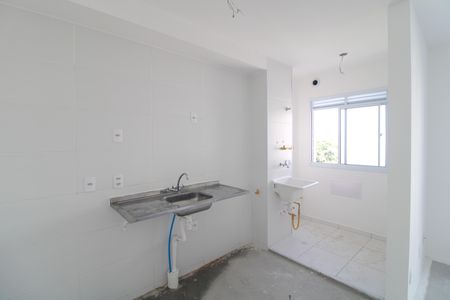 Cozinha de apartamento para alugar com 2 quartos, 39m² em Vila Gea, São Paulo