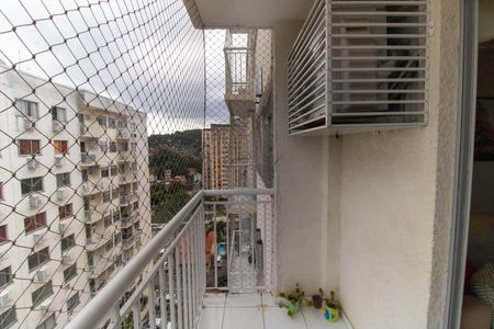 Varanda da Sala de apartamento à venda com 3 quartos, 72m² em Fonseca, Niterói