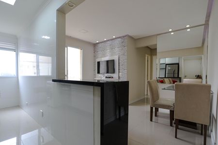 Sala de apartamento para alugar com 2 quartos, 47m² em Vila Mogilar, Mogi das Cruzes