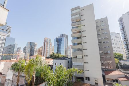 Studio para alugar com 35m², 1 quarto e sem vaga Studio para alugar com 35m², 1 quarto e sem vagaVista da Varanda