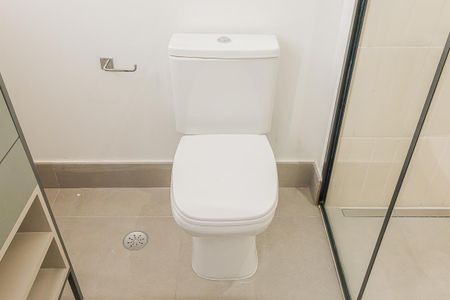 Studio para alugar com 35m², 1 quarto e sem vaga Studio para alugar com 35m², 1 quarto e sem vagaBanheiro
