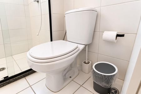 Banheiro de apartamento para alugar com 2 quartos, 35m² em Bela Vista, São Paulo