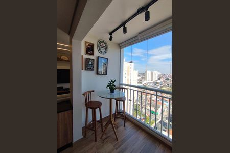 Varanda da Sala de apartamento à venda com 3 quartos, 65m² em Vila Vera, São Paulo