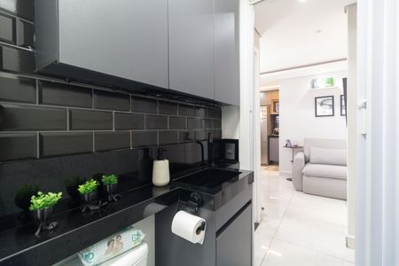 Banheiro  de apartamento à venda com 2 quartos, 40m² em Vila Cristalia, São Paulo