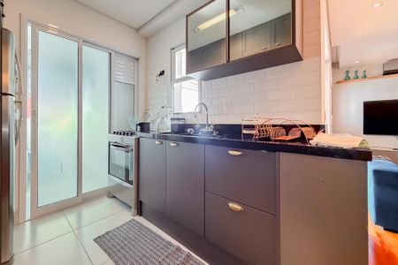 Cozinha de apartamento à venda com 2 quartos, 82m² em Bosque da Saúde, São Paulo