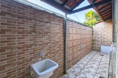 Área de Serviço de casa de condomínio para alugar com 2 quartos, 50m² em Vila Assuncao, Praia Grande