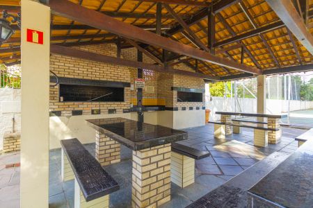 Área comum - Churrasqueira de apartamento à venda com 1 quarto, 34m² em Centro, Canoas