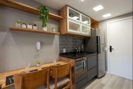 Studio à venda com 26m², 1 quarto e sem vaga Studio à venda com 26m², 1 quarto e sem vagaCozinha