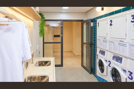 Studio à venda com 26m², 1 quarto e sem vaga Studio à venda com 26m², 1 quarto e sem vagaLavanderia