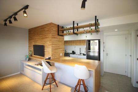 Apartamento à venda com 43m², 1 quarto e 1 vagaSala