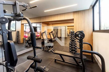Studio à venda com 27m², 1 quarto e sem vaga Studio à venda com 27m², 1 quarto e sem vagaAcademia