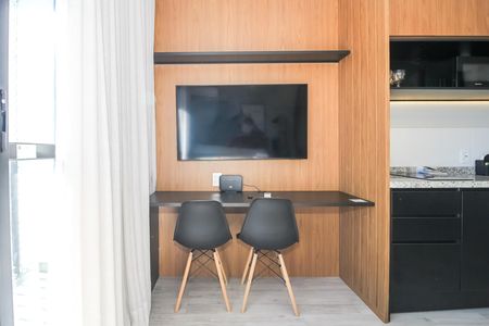 Studio à venda com 27m², 1 quarto e sem vaga