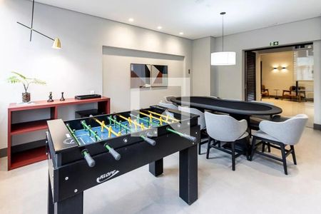 Studio à venda com 27m², 1 quarto e sem vaga Studio à venda com 27m², 1 quarto e sem vagaSalão de jogos