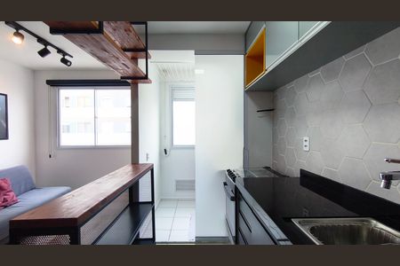 Cozinha de apartamento para alugar com 1 quarto, 36m² em Cambuci, São Paulo