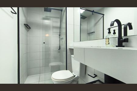 Apartamento para alugar com 36m², 1 quarto e sem vaga Apartamento para alugar com 36m², 1 quarto e sem vagaBanheiro