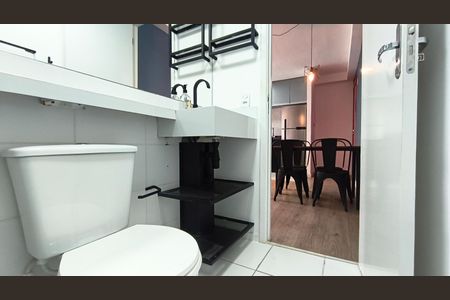 Banheiro de apartamento para alugar com 1 quarto, 36m² em Cambuci, São Paulo