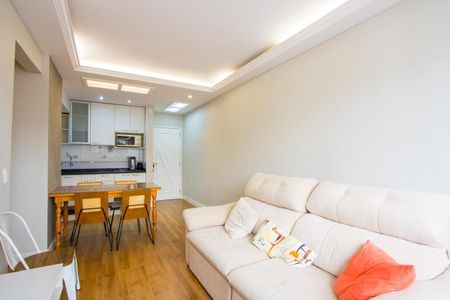 Sala de apartamento para alugar com 3 quartos, 71m² em Vila Valparaíso, Santo André