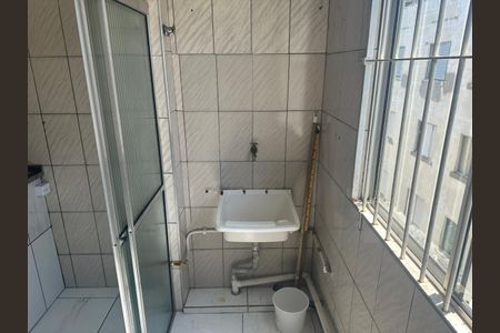 Área de serviço de apartamento à venda com 2 quartos, 64m² em Piraporinha, São Paulo