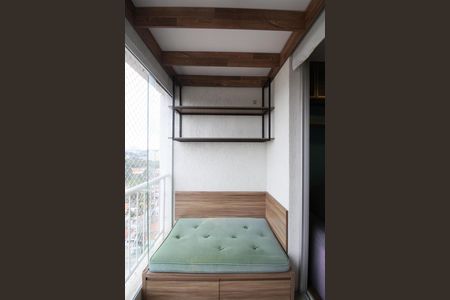 Varanda de apartamento para alugar com 1 quarto, 38m² em Super Quadra Morumbi, São Paulo