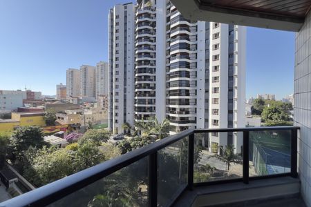 Varanda da Suíte 2 de apartamento à venda com 4 quartos, 176m² em Camargos, Guarulhos