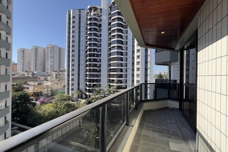Varanda da Sala de apartamento à venda com 4 quartos, 176m² em Camargos, Guarulhos