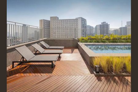 Studio à venda com 25m², 1 quarto e sem vagaPiscina