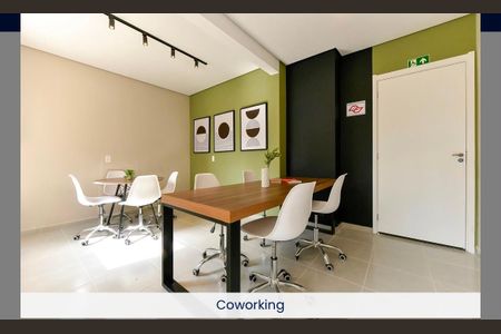 Apartamento para alugar com 35m², 2 quartos e 1 vaga Apartamento para alugar com 35m², 2 quartos e 1 vagaCoworking