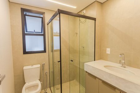 Banheiro Social de apartamento para alugar com 3 quartos, 85m² em Santo Agostinho, Belo Horizonte