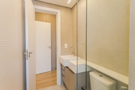 Banheiro da Suíte de apartamento para alugar com 3 quartos, 85m² em Santo Agostinho, Belo Horizonte