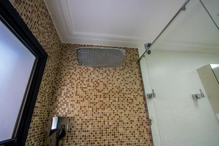 Banheiro do quarto 1 de apartamento à venda com 4 quartos, 147m² em Vila Assunção, Santo André