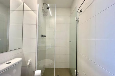 Studio para alugar com 39m², 1 quarto e sem vaga Studio para alugar com 39m², 1 quarto e sem vagaBanheiro da Suíte