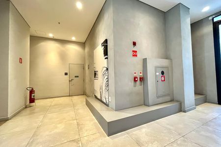 Studio para alugar com 39m², 1 quarto e sem vaga Studio para alugar com 39m², 1 quarto e sem vagaHall social