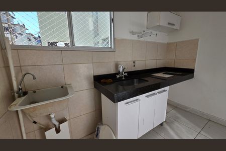 Cozinha/Área de serviço de apartamento para alugar com 2 quartos, 48m² em Jequitibá, Vespasiano