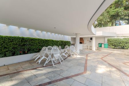 Área comum - Churrasqueira de apartamento para alugar com 1 quarto, 43m² em Liberdade, São Paulo