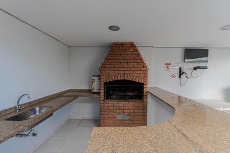 Área comum - Churrasqueira de apartamento para alugar com 1 quarto, 43m² em Liberdade, São Paulo