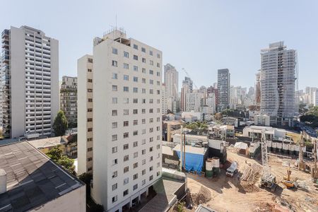 Vista da Varanda de apartamento para alugar com 1 quarto, 55m² em Pinheiros, São Paulo