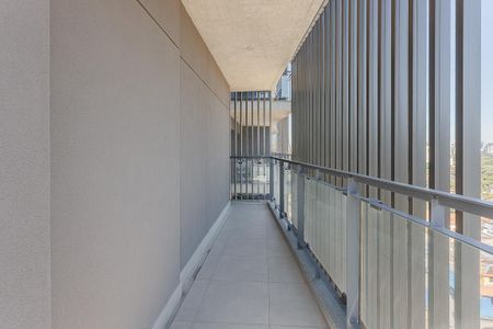 Varanda de kitnet/studio para alugar com 1 quarto, 54m² em Pinheiros, São Paulo