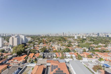 Vista da Varanda de kitnet/studio para alugar com 1 quarto, 54m² em Pinheiros, São Paulo