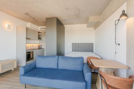 Studio para alugar com 54m², 1 quarto e sem vaga Studio para alugar com 54m², 1 quarto e sem vagaQuarto