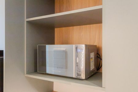 Cozinha de kitnet/studio para alugar com 1 quarto, 41m² em Pinheiros, São Paulo