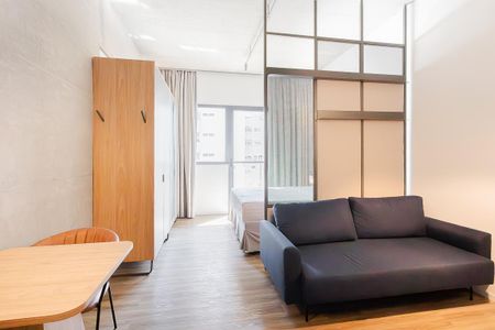 Studio para alugar com 35m², 1 quarto e sem vaga Studio para alugar com 35m², 1 quarto e sem vagaQuarto