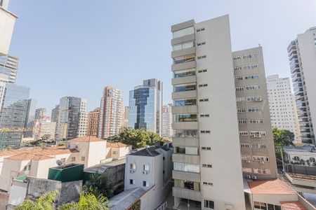 Studio para alugar com 35m², 1 quarto e sem vaga Studio para alugar com 35m², 1 quarto e sem vagaVista da Varanda